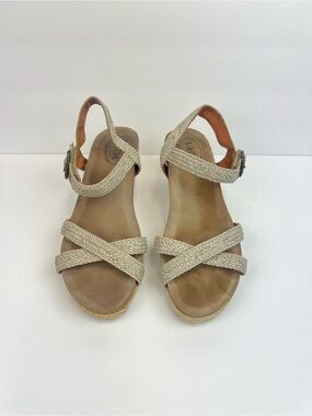 TAOS Black Cork Slingback sandals Wedges Women’s Size US 9- 9.5 Euro 40